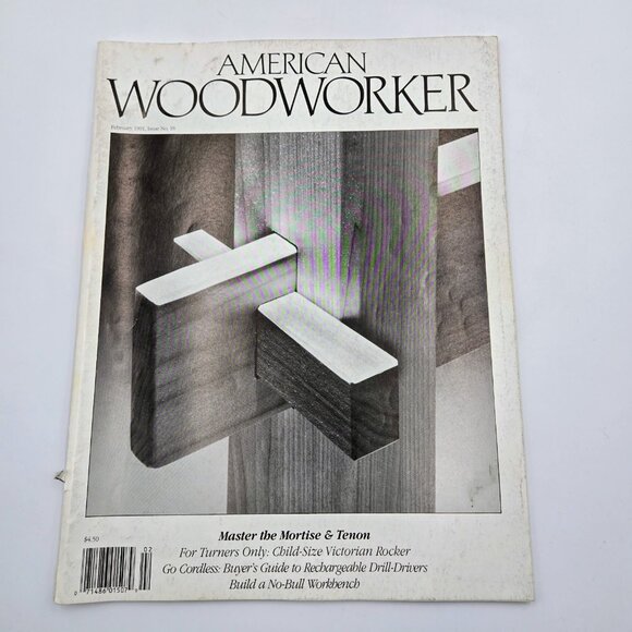 American Woodworker Magazine Lot December 1990 February April June December 1991 - Picture 4 of 14